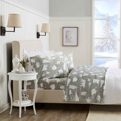 Printed Plush Sheet - Velvet Luxe Collection