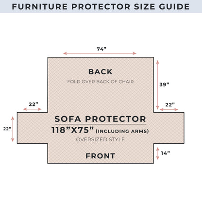 Reversible Furniture Protector - Elenor Collection