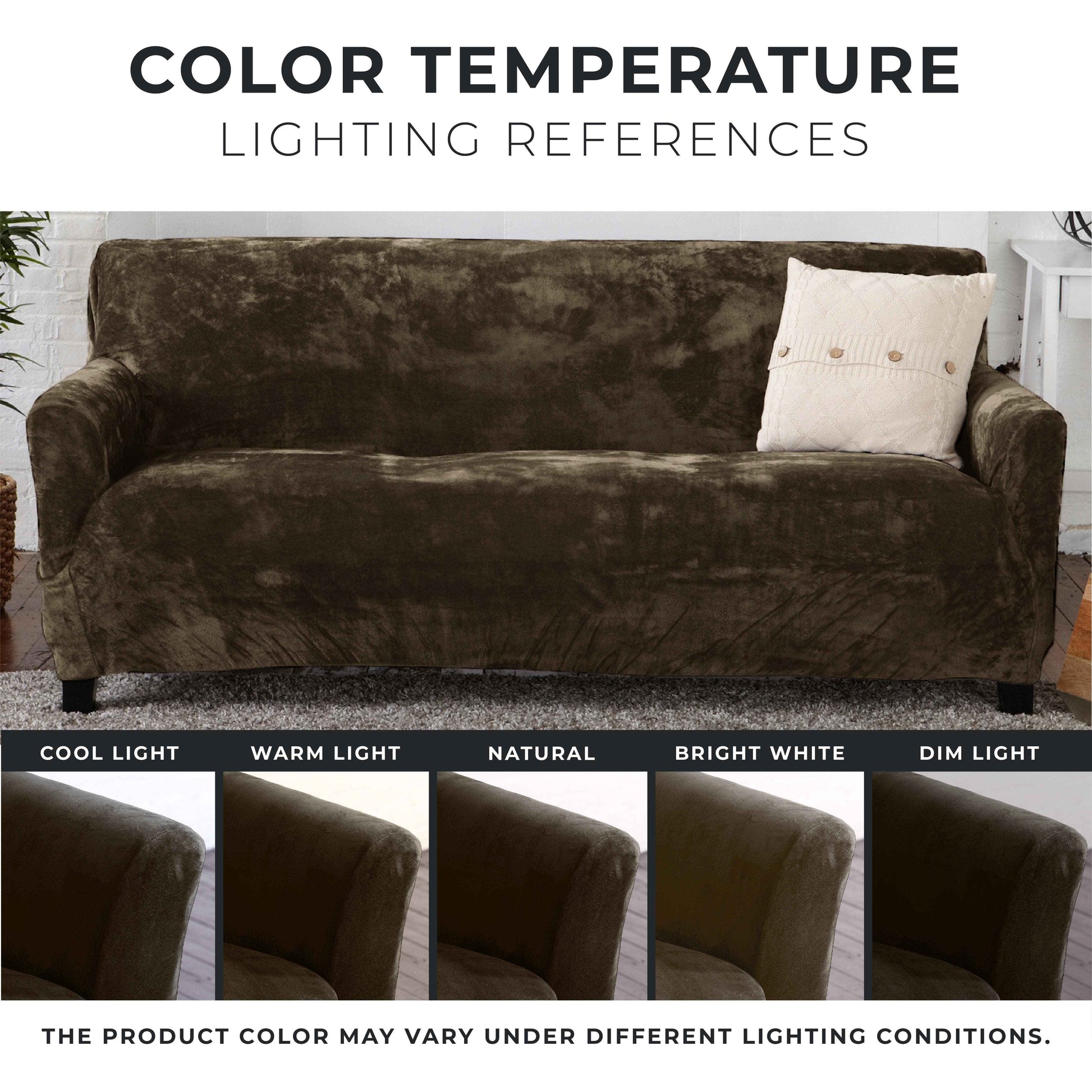 Velvet Stretch Slipcover - Gale Collection