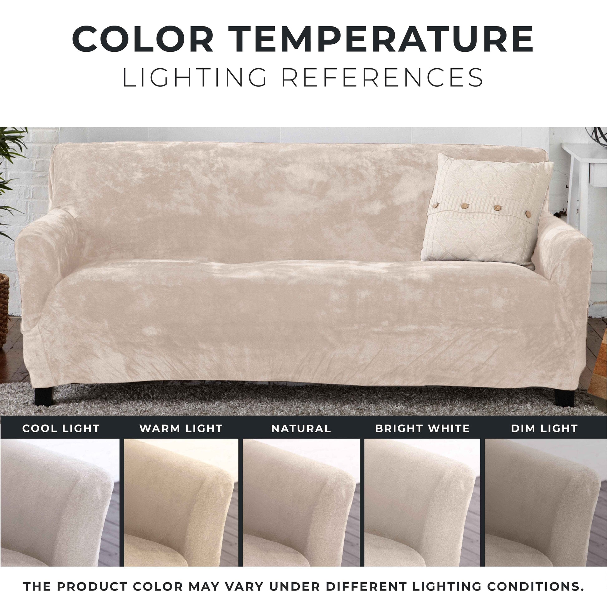 Velvet Stretch Slipcover - Gale Collection