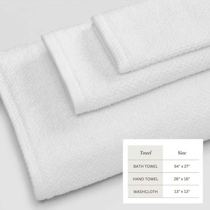 Cotton Textured Bath Towel Set - Acacia Collection