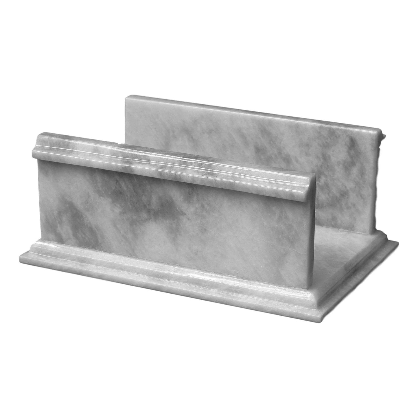 Hand Towel Holder of White Marble - PoshaBella