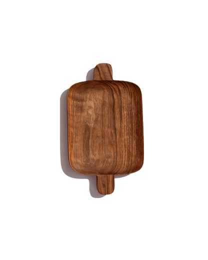 Walnut Double Handed Tray