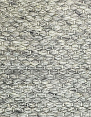 Handwoven Clean Grey Dining Room Table Bench