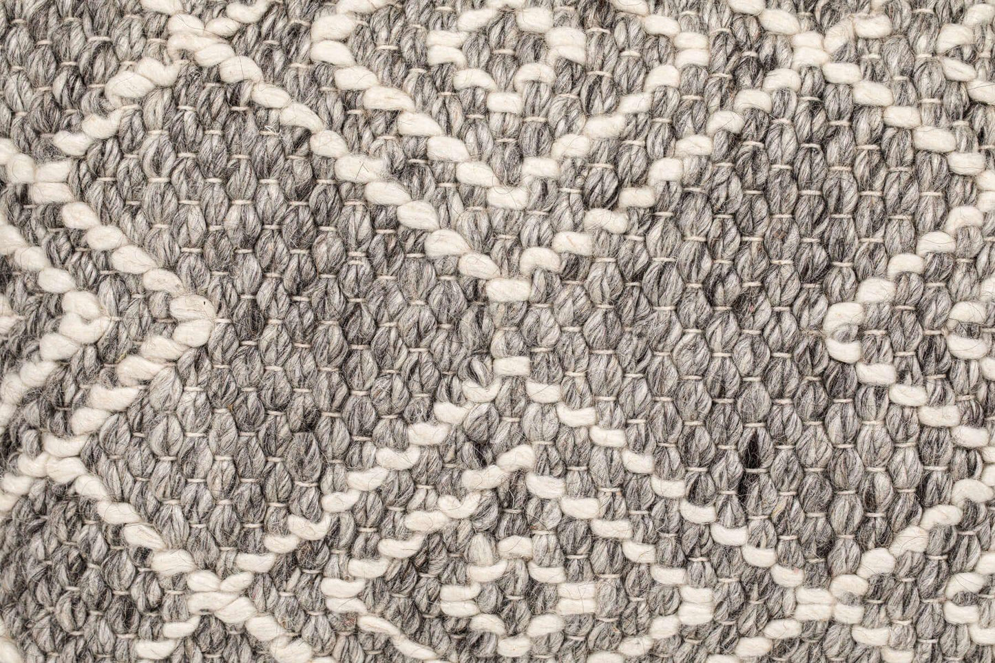 Handwoven Grey Diamond Pillow Covers - PoshaBella