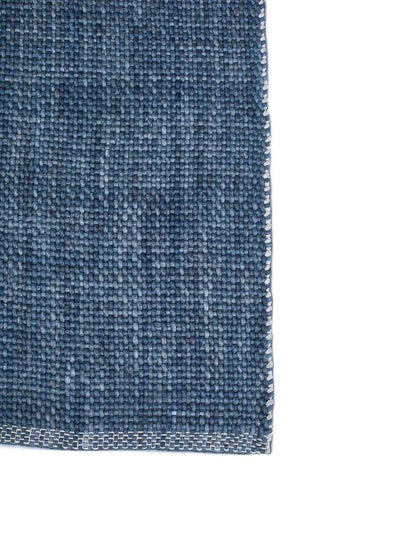 Handwoven Luxe Indigo Rug - PoshaBella