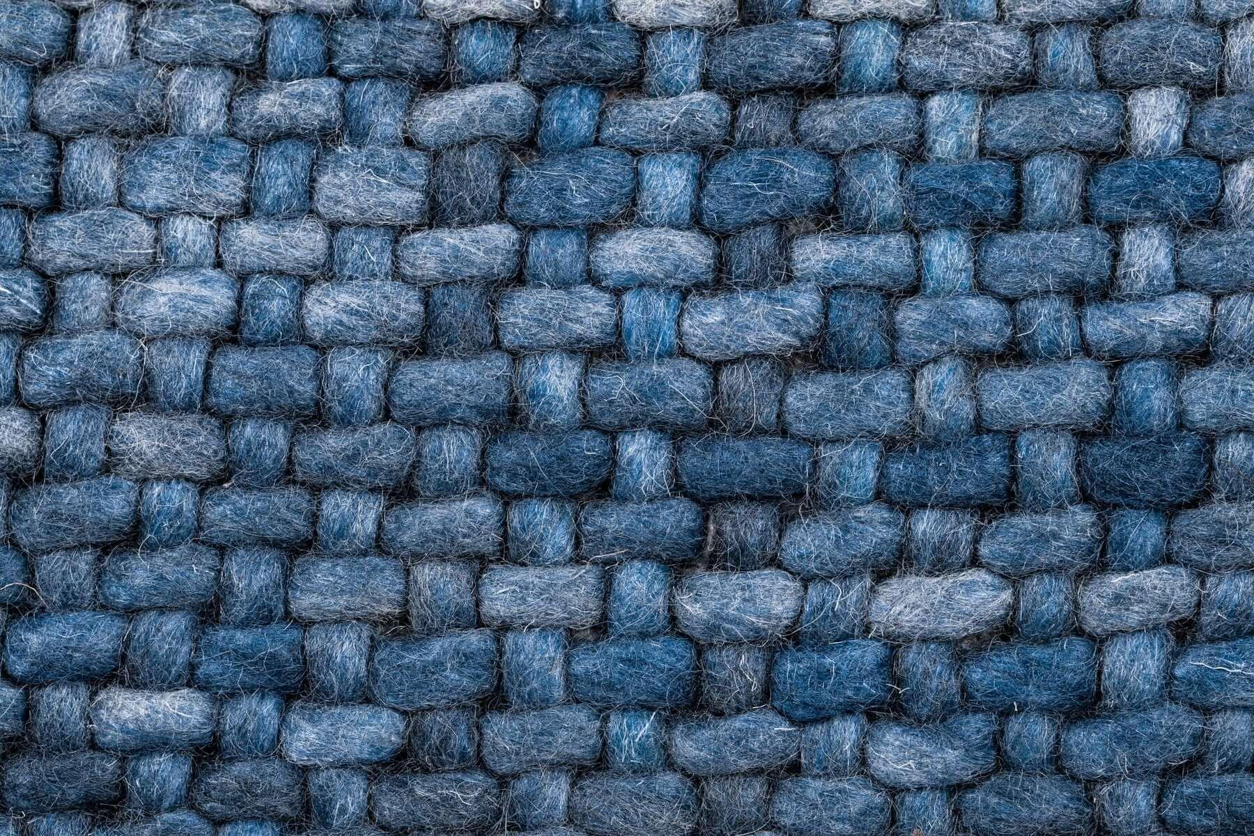Handwoven Luxe Indigo Rug - PoshaBella
