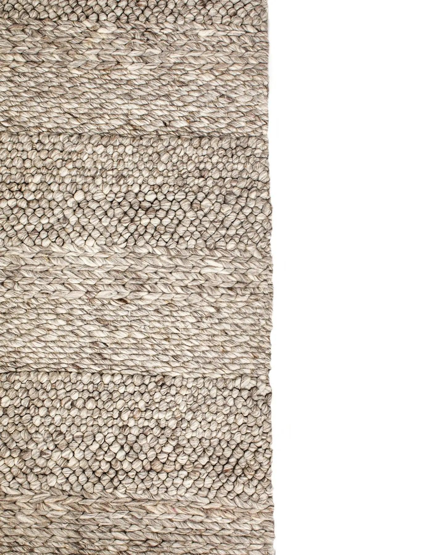 Handwoven Textured Rug - PoshaBella