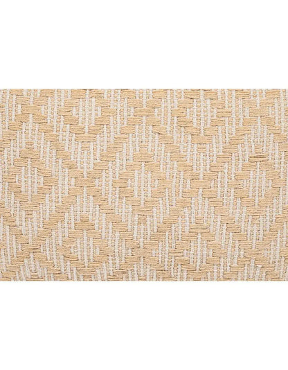 Handwoven Yellow Diamond Pillow Cover - PoshaBella