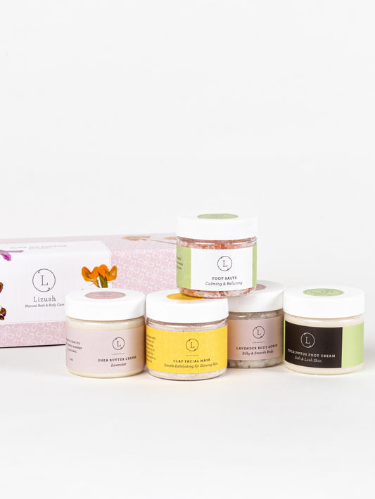 Luxury Home Spa Routine Gift Set – Natural Self-Care Box