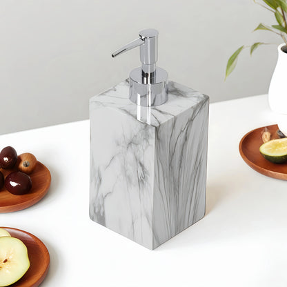 Hotel Bathroom Hand Sanitizer Refillable Bottle Simple and High-end Press Bottle Lotion Bottle Shampoo Shower Gel Empty Bottle