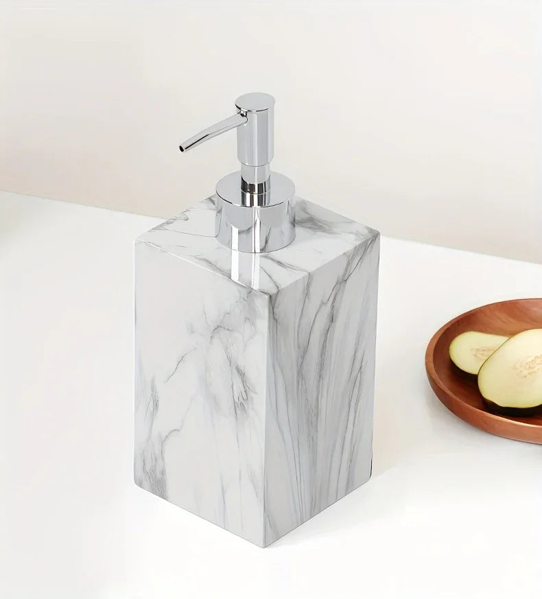 Hotel Bathroom Hand Sanitizer Refillable Bottle Simple and High-end Press Bottle Lotion Bottle Shampoo Shower Gel Empty Bottle