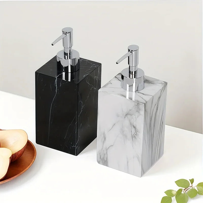 Hotel Bathroom Hand Sanitizer Refillable Bottle Simple and High-end Press Bottle Lotion Bottle Shampoo Shower Gel Empty Bottle