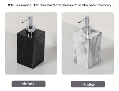 Hotel Bathroom Hand Sanitizer Refillable Bottle Simple and High-end Press Bottle Lotion Bottle Shampoo Shower Gel Empty Bottle
