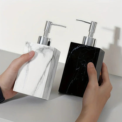 Hotel Bathroom Hand Sanitizer Refillable Bottle Simple and High-end Press Bottle Lotion Bottle Shampoo Shower Gel Empty Bottle