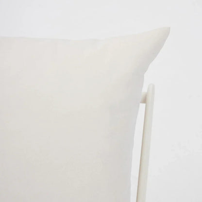 Modern Aluminum Garden Lounge Chair with Plush White Cushions