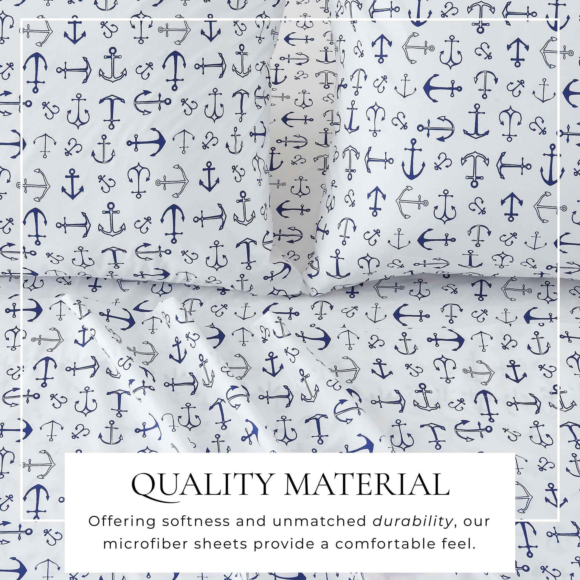 Coastal Printed Sheet Set - Newport Collection