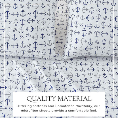 Coastal Printed Sheet Set - Newport Collection
