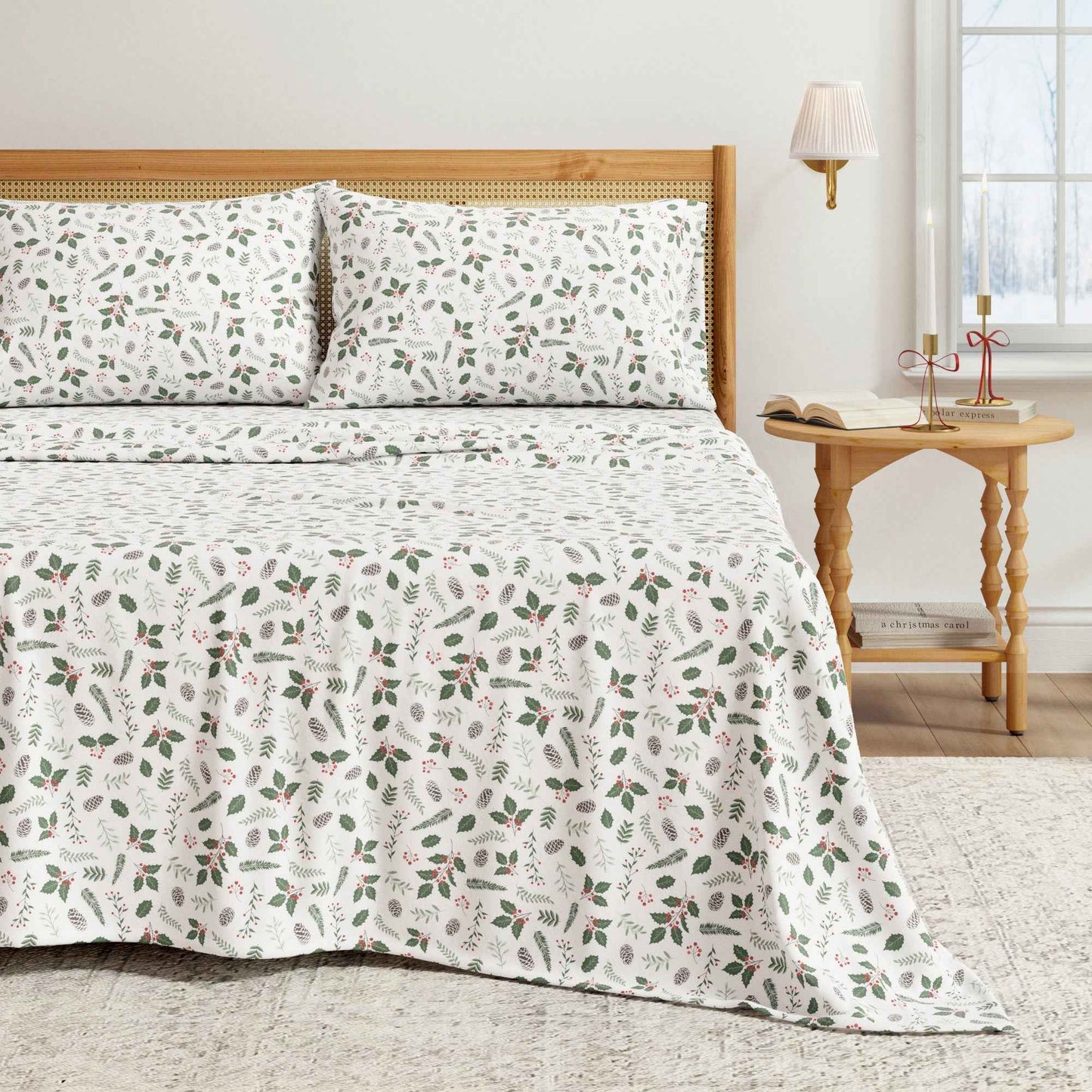 4-Piece Turkish Cotton Flannel Sheet - Whittaker Collection