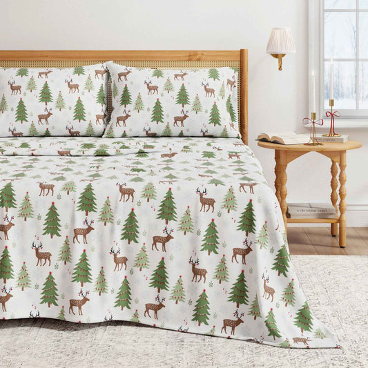 100% Turkish Cotton Flannel Sheet Sets - Boulder Collection
