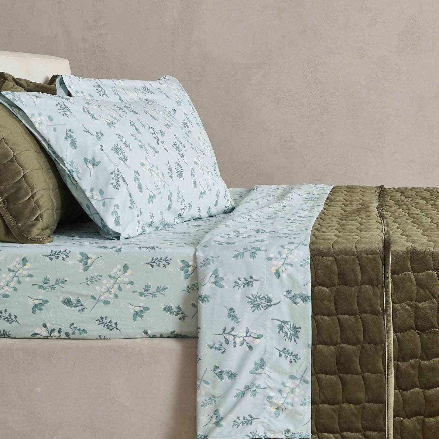 Watercolor Floral Sheet Set - Delia Collection