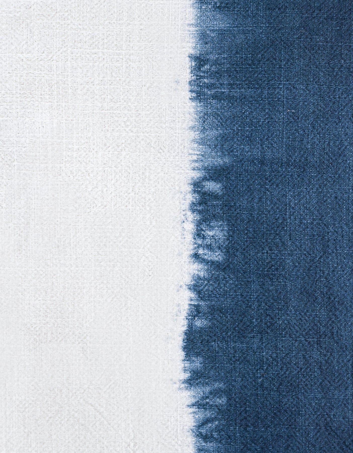 Indigo Blue Tie Dye Cotton Throw - PoshaBella