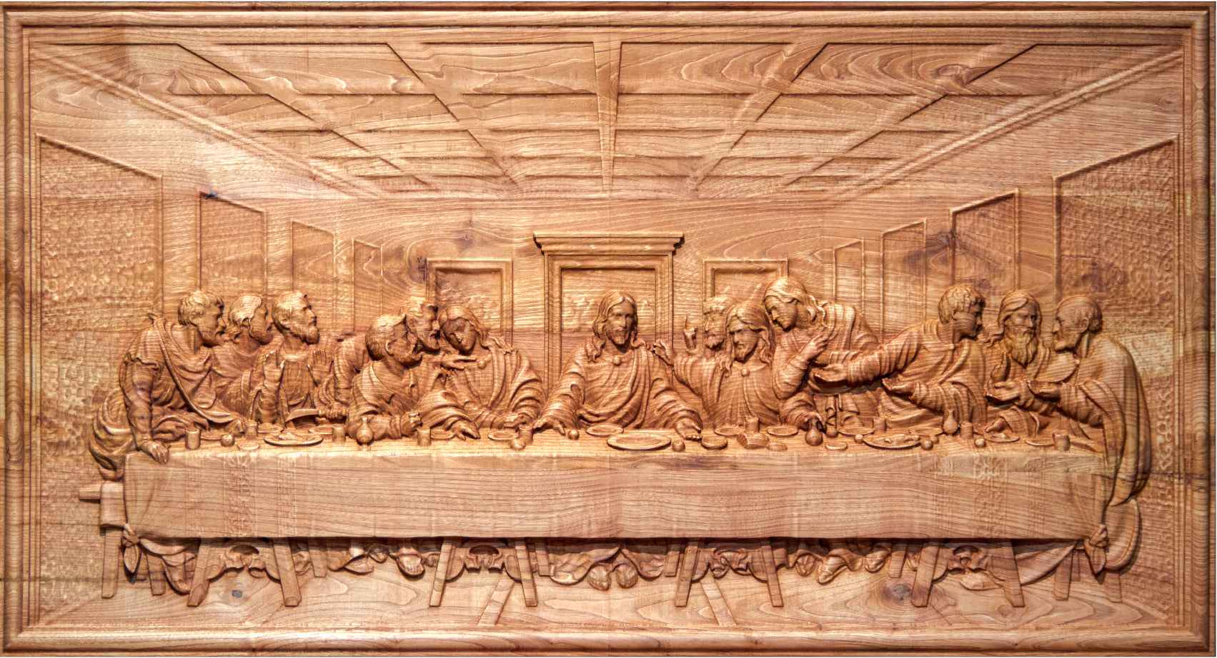 Wooden The Last  Supper