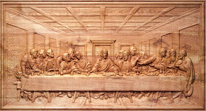Wooden The Last  Supper