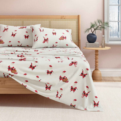 4-Piece Turkish Cotton Flannel Sheet - Whittaker Collection