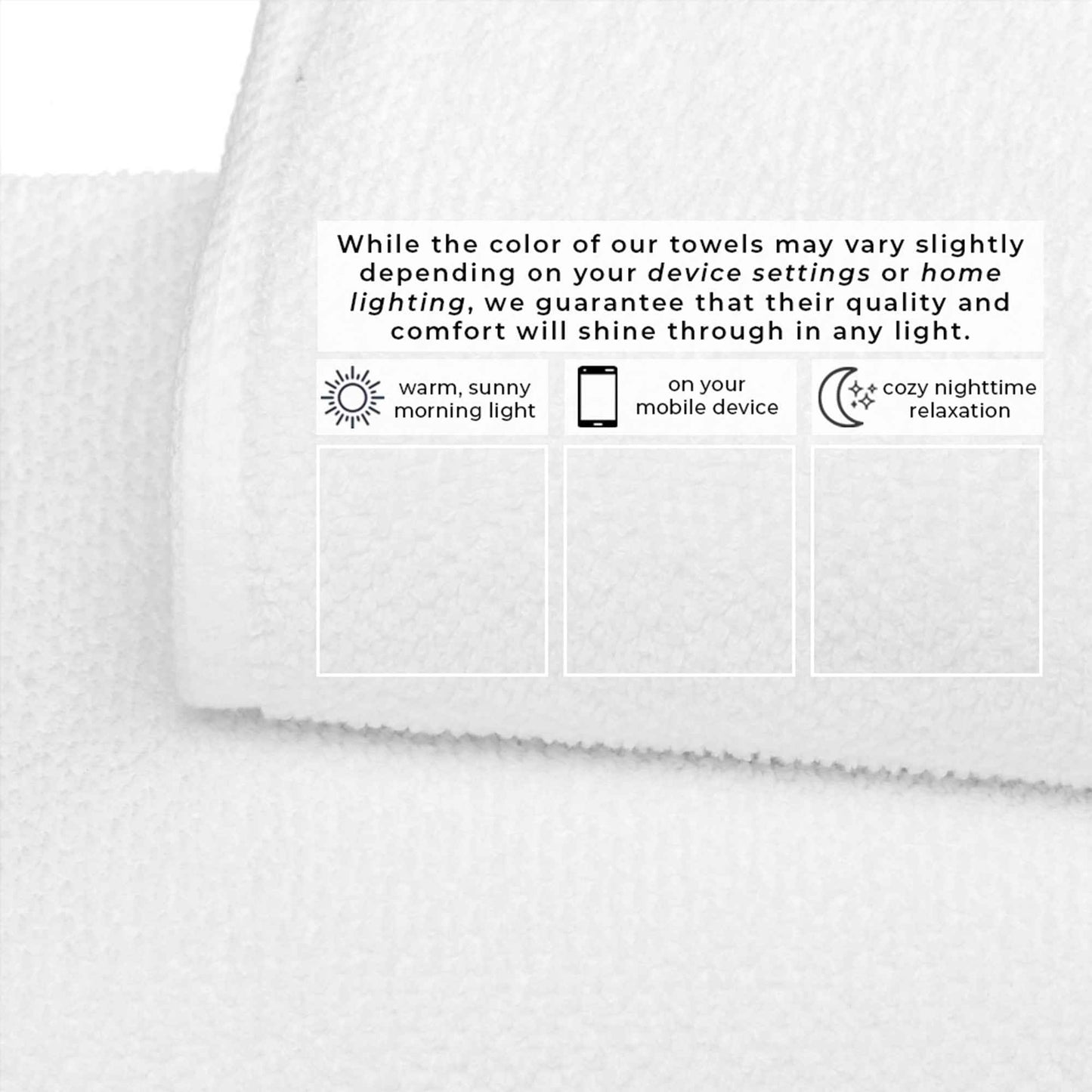 Cotton Textured Bath Towel Set - Acacia Collection