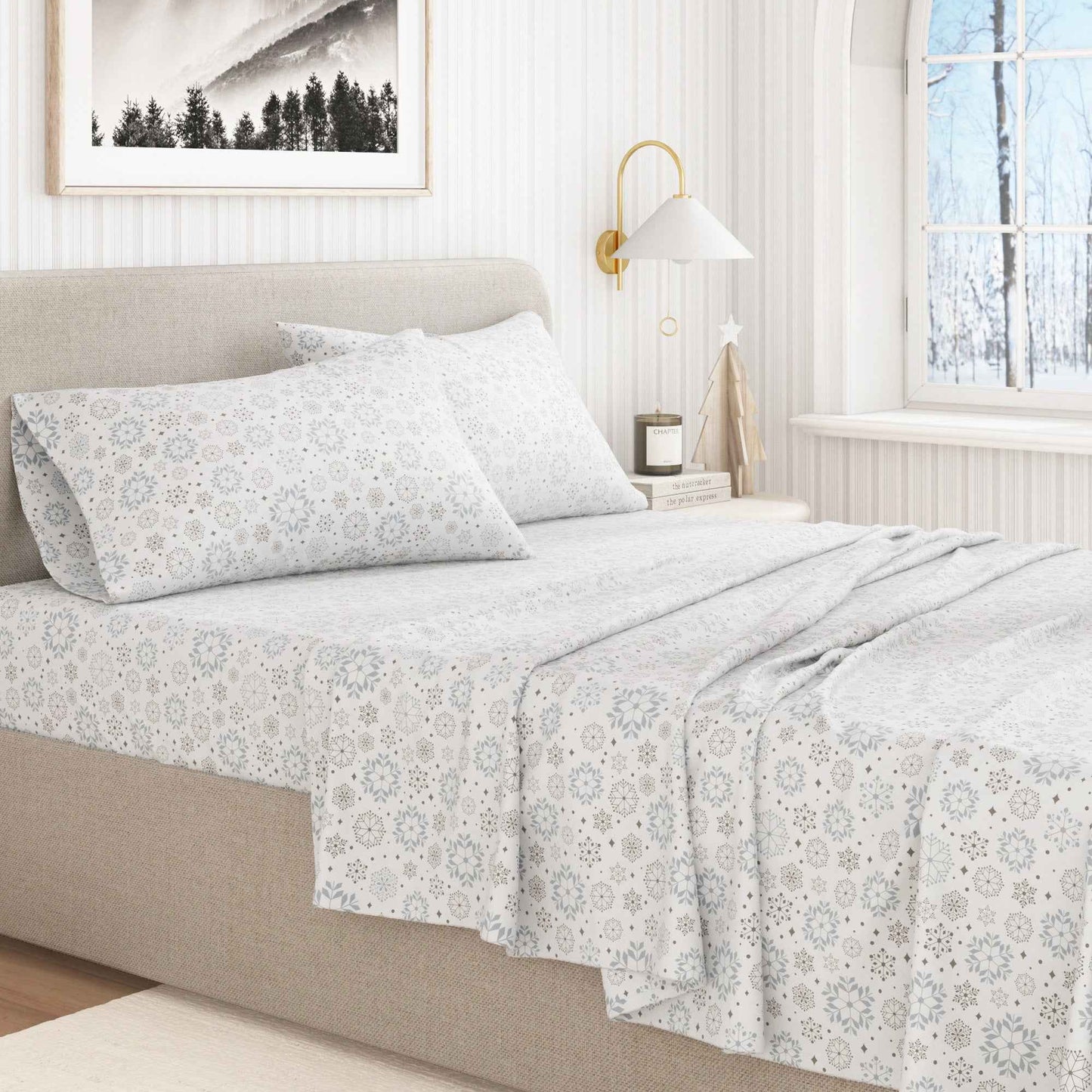 4-Piece Turkish Cotton Flannel Sheet - Stratton Collection