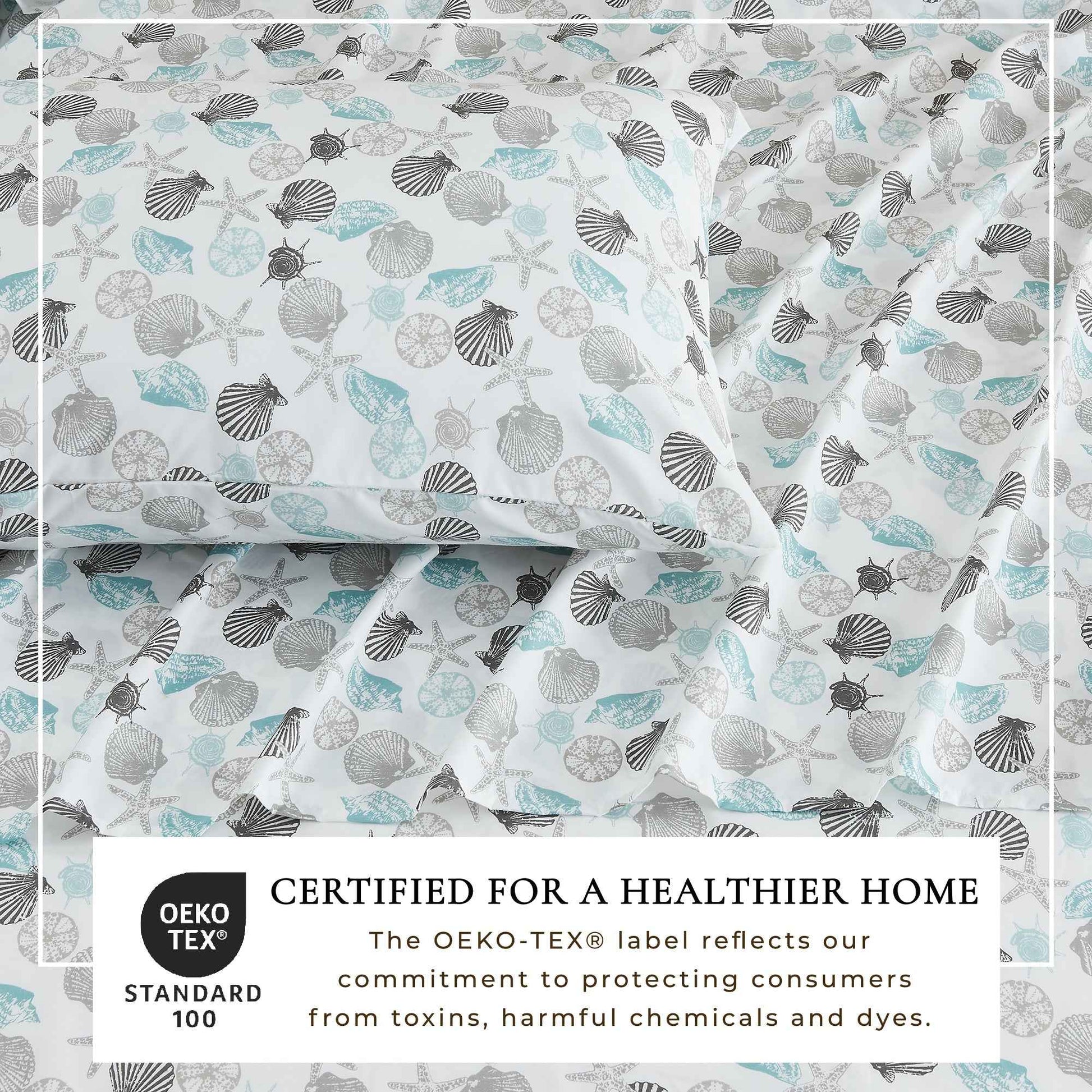 Coastal Printed Sheet Set - Newport Collection