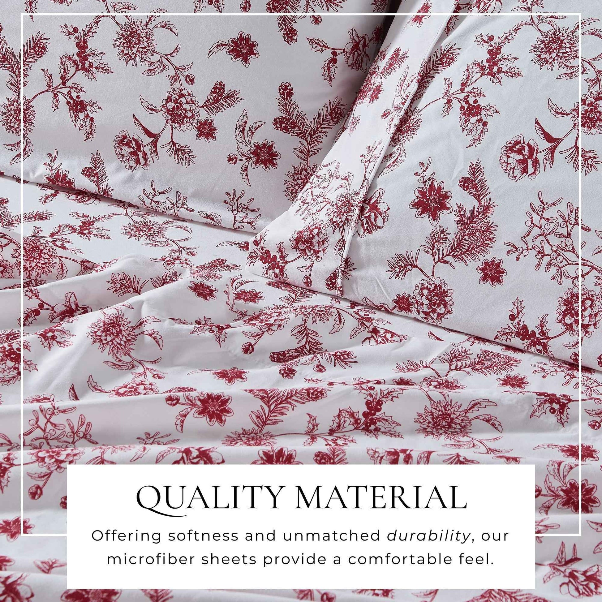 Watercolor Floral Sheet Set - Delia Collection