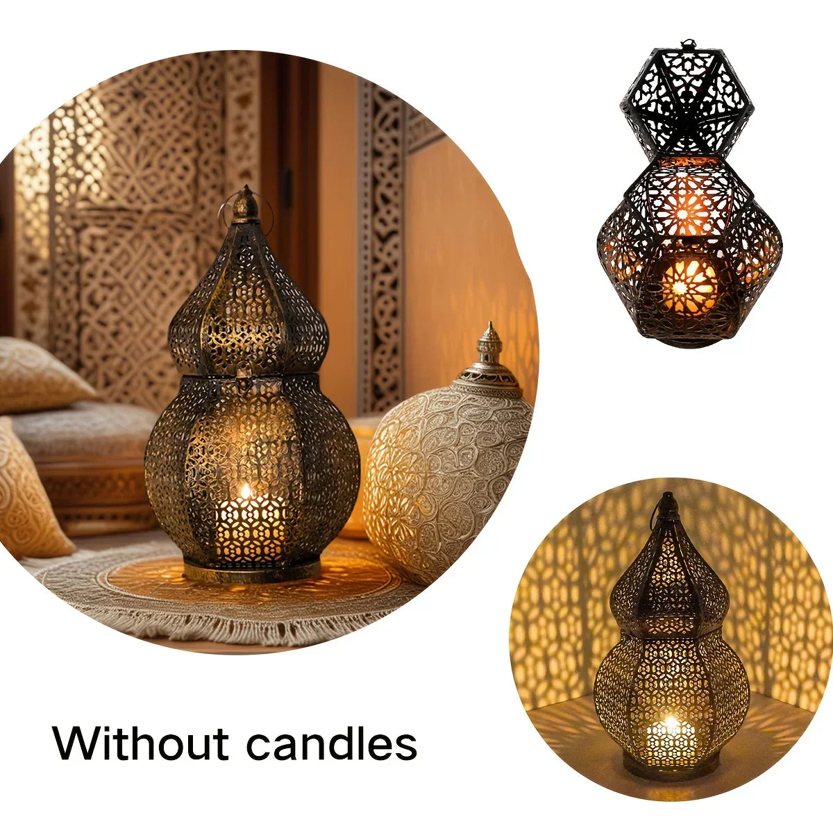 Lantern - Decorative Metal Tabletop