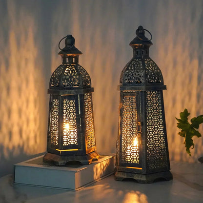 Lantern - Matte Metal Tabletop