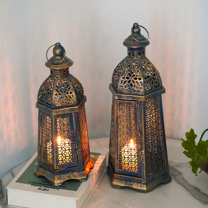 Lantern - Matte Metal Tabletop