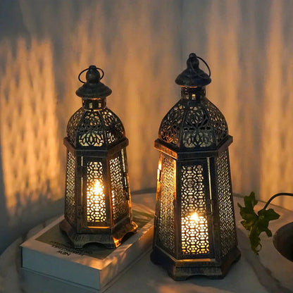 Lantern - Matte Metal Tabletop