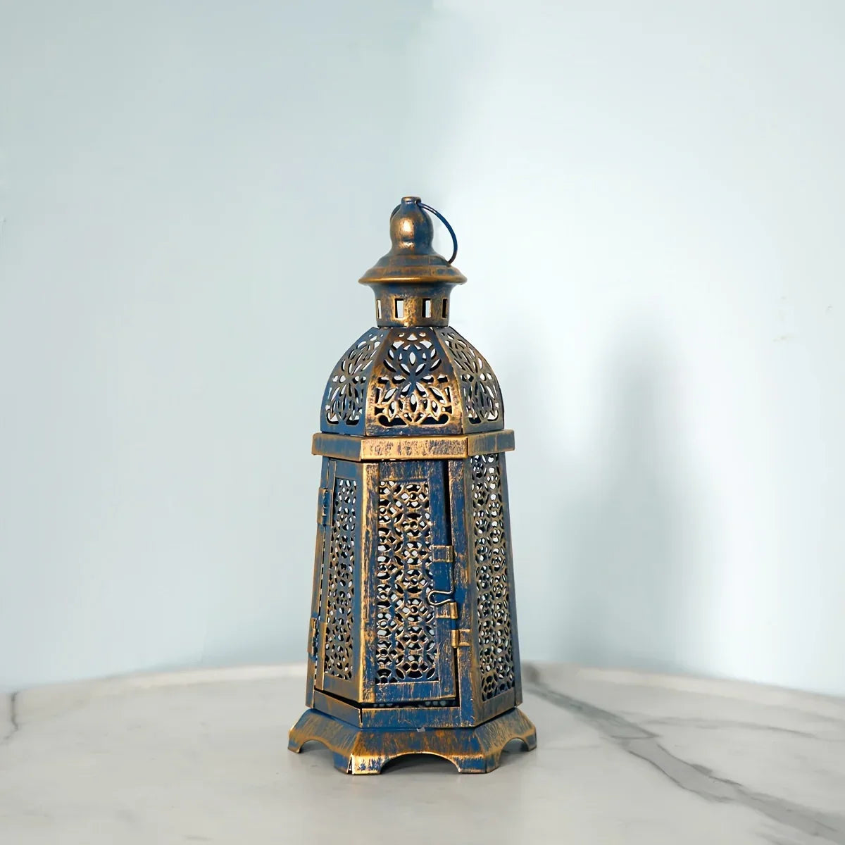 Lantern - Matte Metal Tabletop