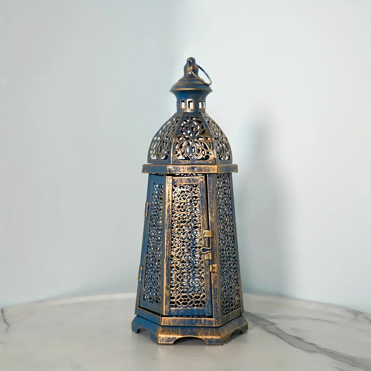 Lantern - Matte Metal Tabletop