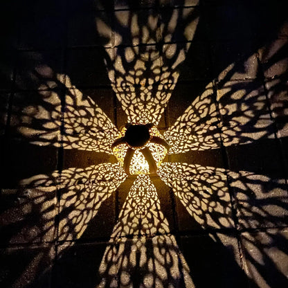 Lantern - Solar Iron Moroccan Large