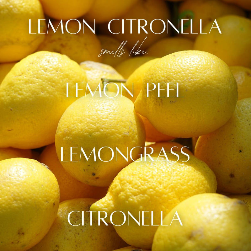 13 oz Mason Jar Soy Candle - Lemon Citronella