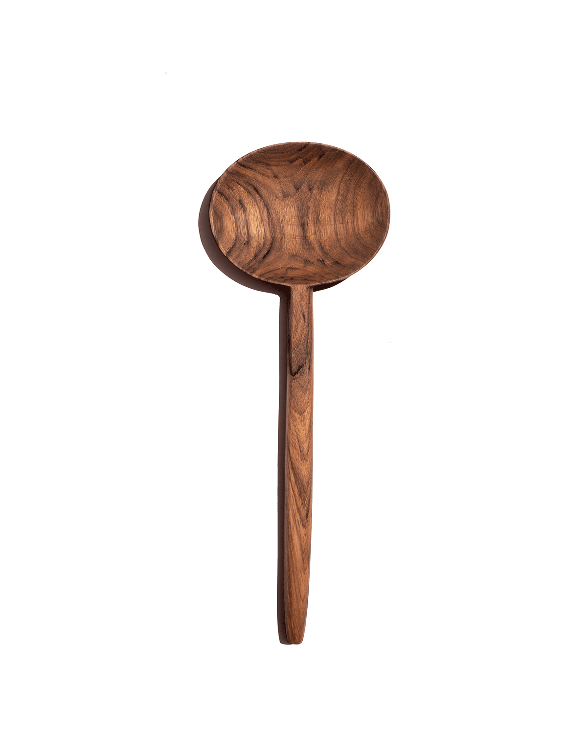 Walnut Oval Spoon - PoshaBella