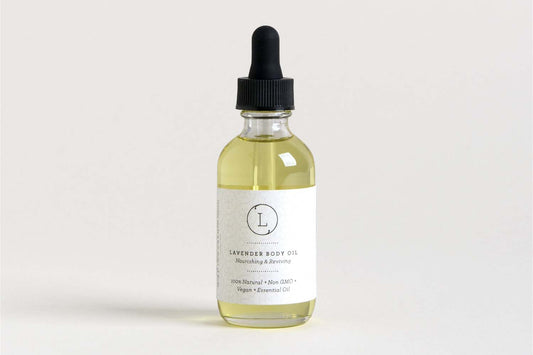 Lavender Body Oil – Natural Moisturizing Bath & Massage Oil