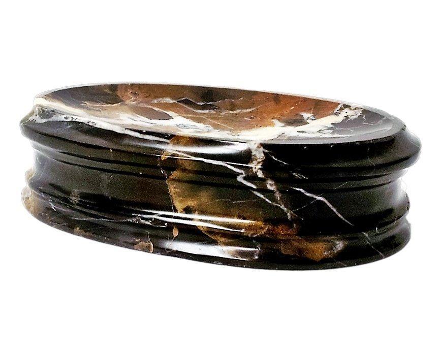 Luxury Bathroom Accessories Soap Dish - Michelangelo Marble - PoshaBella