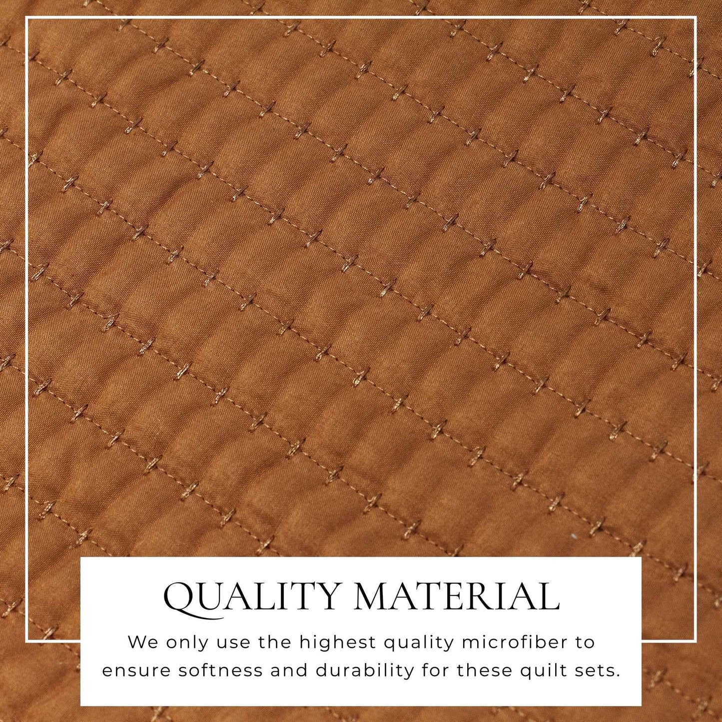 3-Piece Solid Quilt - Alicia Collection