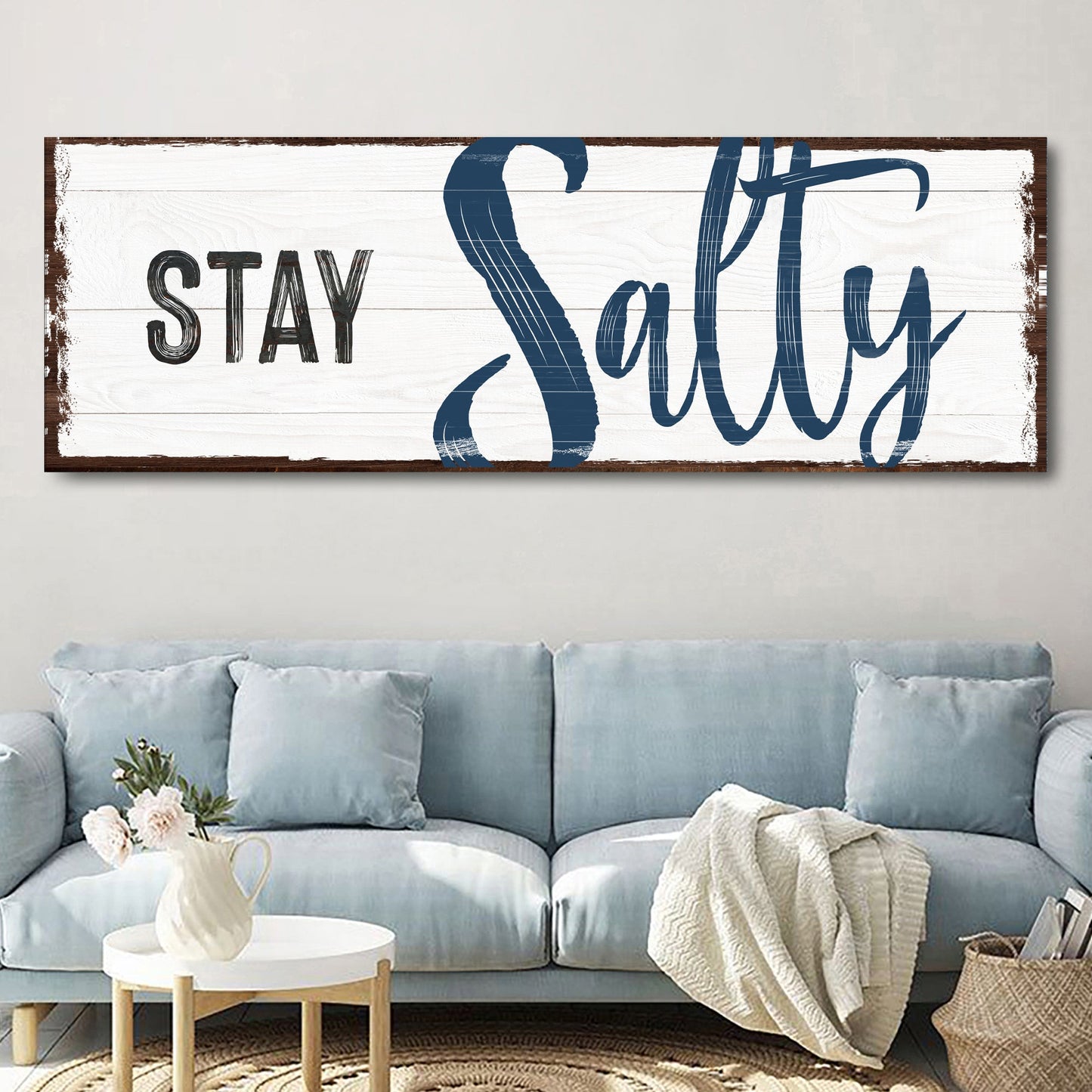 Stay Salty Coastal Sign III