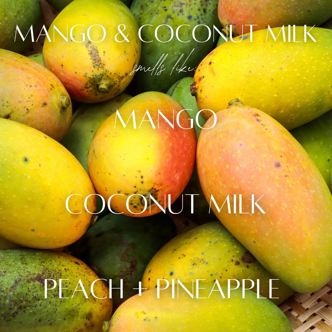 Mango & Coconut Milk - 5.5 oz Wax Melts - PoshaBella
