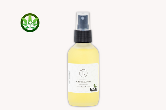 CBD Eucalyptus Massage Oil – Natural Aromatherapy Body Oil