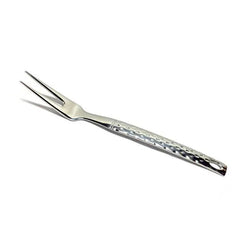 Meat Carving Fork with Hammered Design Handle