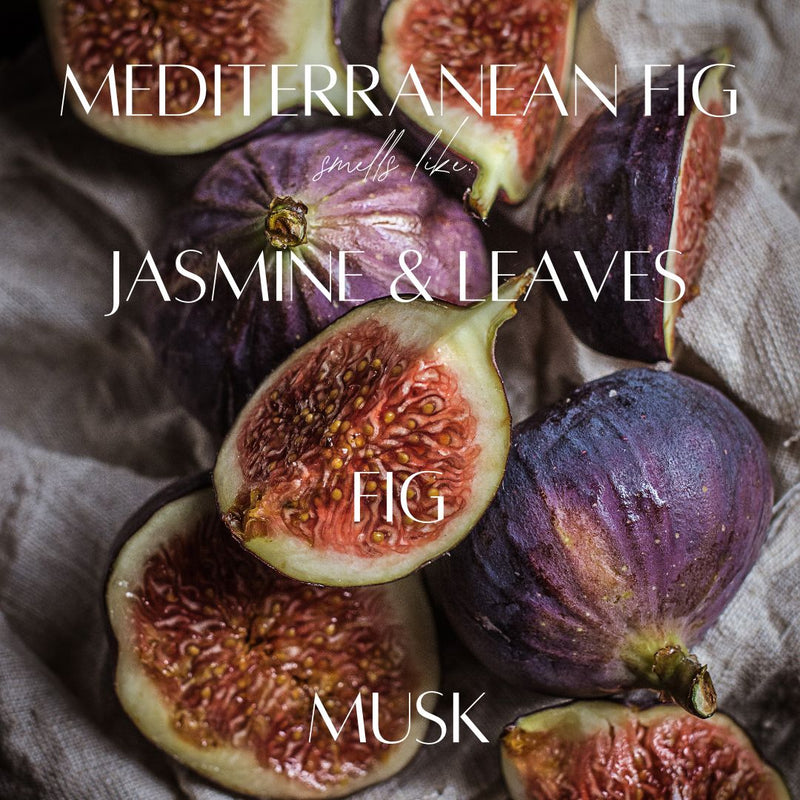6.5 oz Mason Jar Soy Candle - Mediterranean Fig